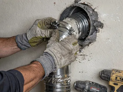 Dryer Vent Hose Installation in Hialeah