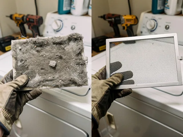 Professional lint trap cleaning by Hialeah Dryer Vent Cleaning in Hialeah