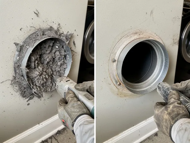 Professional clogged vent cleaning by Hialeah Dryer Vent Cleaning in Hialeah