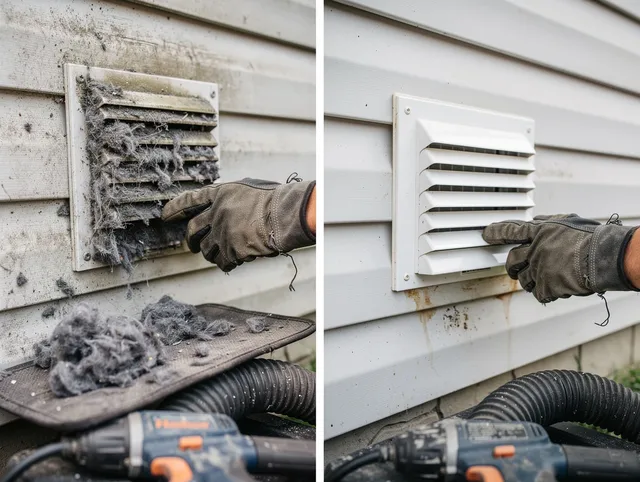 Residential dryer vent cleaning by Hialeah Dryer Vent Cleaning in Hialeah